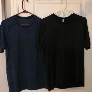 2 Lululemon men’s athletic shirts very new